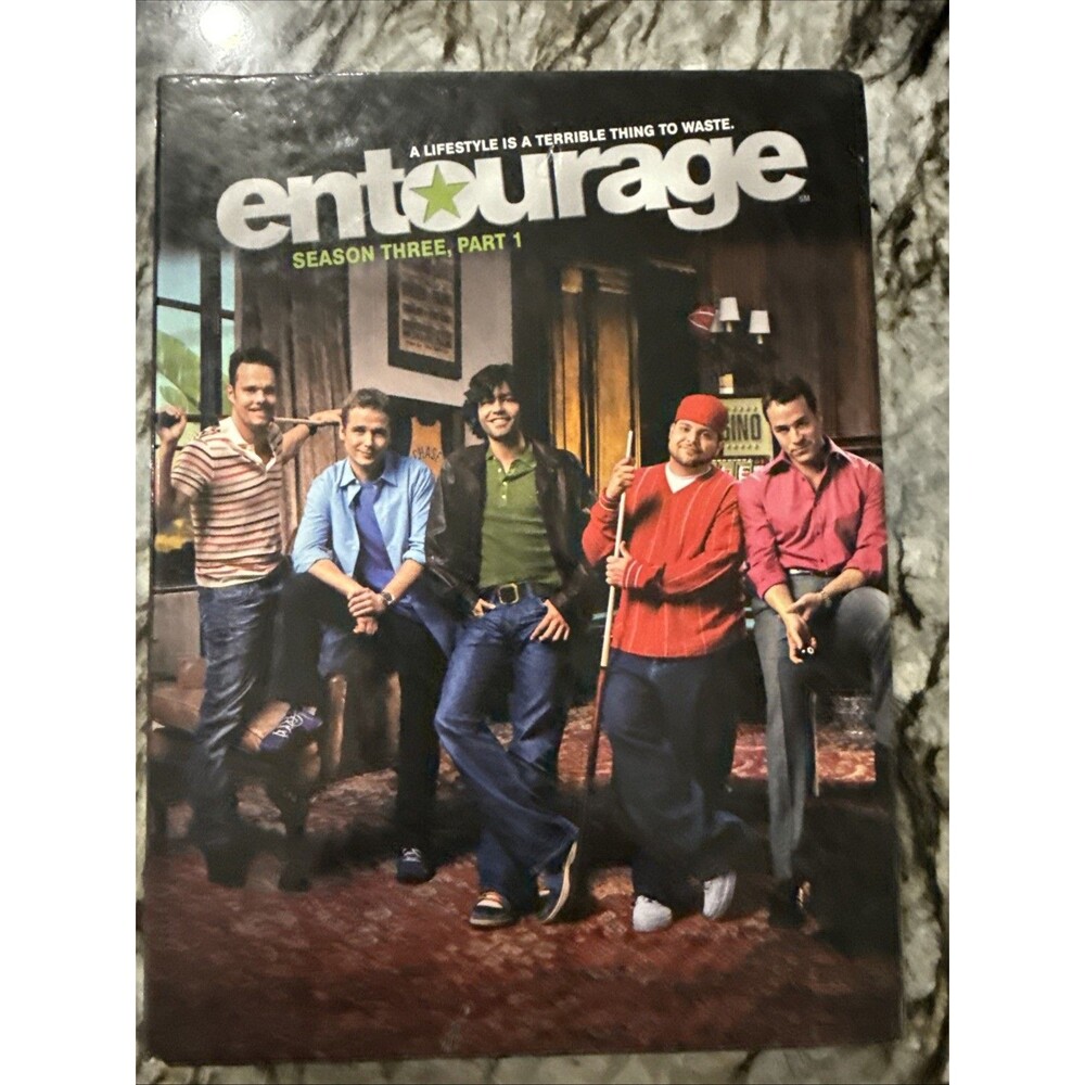 Entourage - Season 3, Part 1 (DVD, 2007, 3-Disc Set)